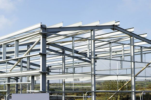 Steel erection package